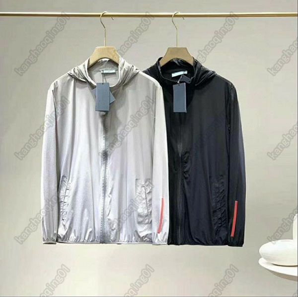 

bomber jacket italy business casual thin hooded jackets europe and american style coat designers men s clothing brand coats, Black;brown