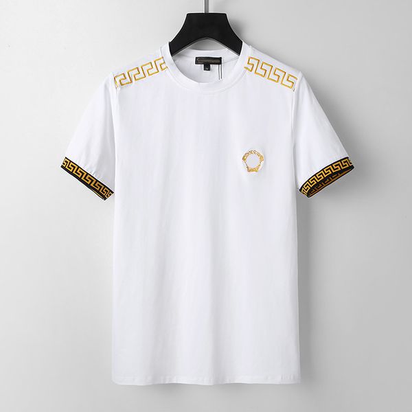 

2022 men s women designer t shirts short summer fashion casual with brand letter embroidery brand designers clothing m3xl#04, White;black