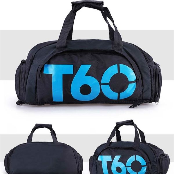 

t60 waterproof gym sports bags men women molle fitness training backpacks multifunctional travelluggage bolsa shoulder handbags 220623