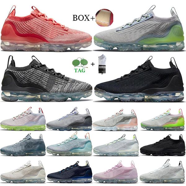 

with box fiy men women knit running shoes black metallic silver salmon hues full pink grey neon volt bold blue oatmeal oreo mens trainers ou, White;red