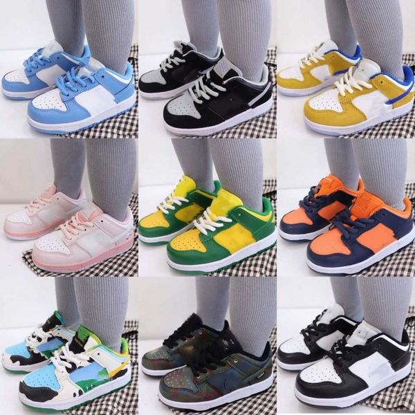 

toddlers kids designer casual shoes gratefuls dead x sb dunkly dunks low boys girls running shoe green spark bright orange bear fury, Black