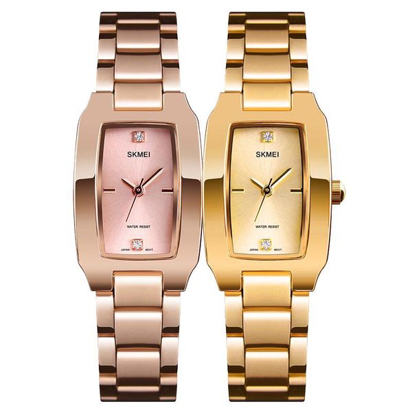 Orologi da polso Top Brand Fashion Women Girl Orologio al quarzo Luxury Diamond Dial Bracciale Ladies Orologio da polso femminile Elegante Relogio Feminino 1400Wr