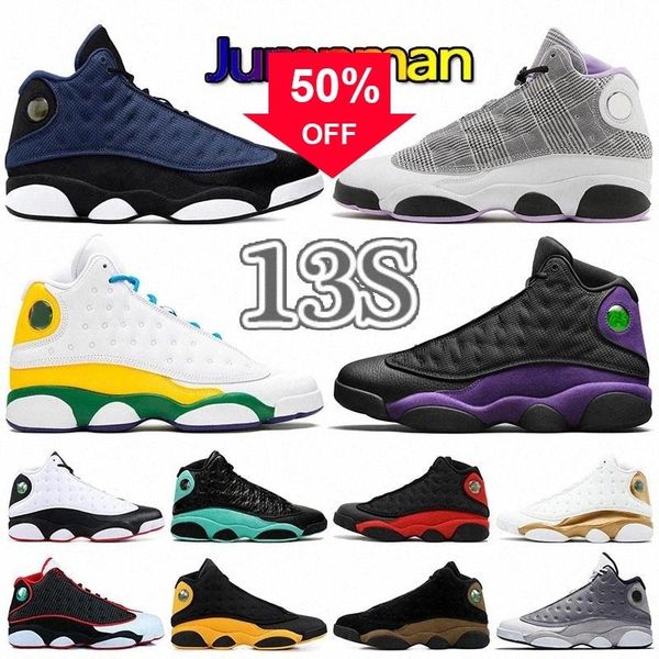 

basketball shoes 13 jumpman 13s mens bred gym red flint grey starfish black island green womens sneakers class of playground