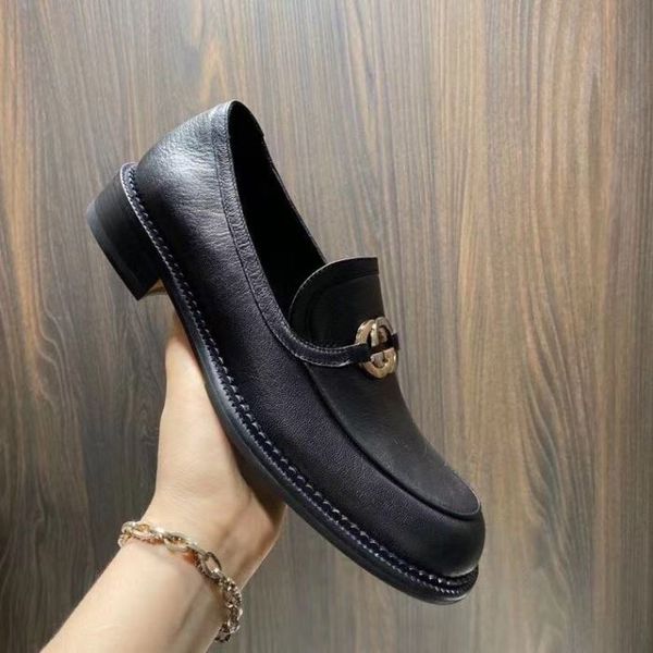 

[ 5a original 1:1 ] classics leather mens designer dress shoes cap toe church shoes luxury brand brown wedding shoe male business classic bo, Black