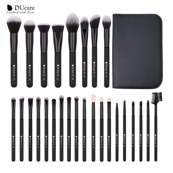 

ducare makeup brushes 827pcs professional foundation eyeshadow powder brushes synthetic hair make up brush set 220518