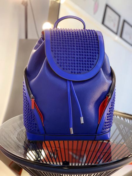 Zaino in pelle designer moda doppia spalla zaino per laptop borsa da viaggio all'aperto zaini impermeabili borse da scuola per studenti