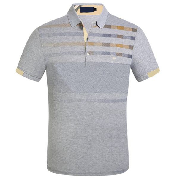 

2022gg luxury europe paris patchwork men lattice pattern polo fashion mens designer t shirt casual men clothes cotton tee polos, White;black