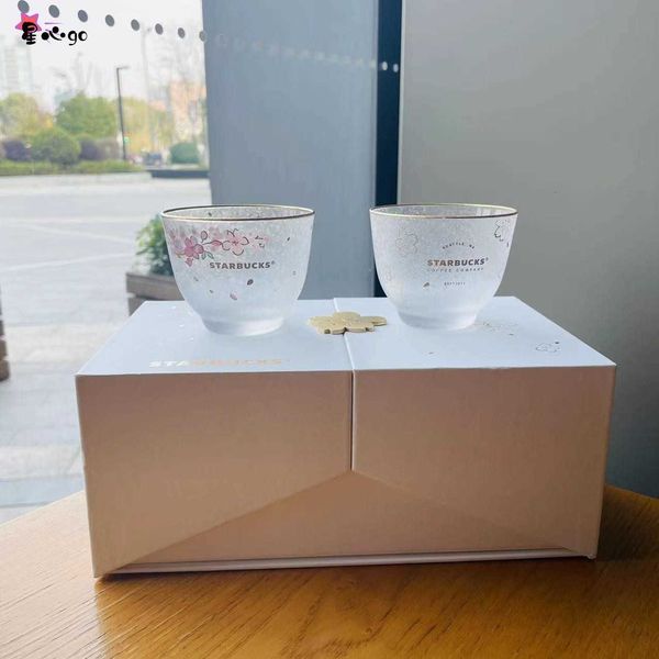 

starbucks cup cherry blossom season pink cherry blossom 170ml cherry blossom in full bloom glass cup gift box