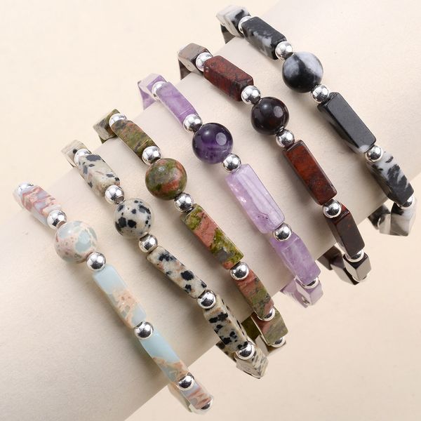 

crystal healing stones bracelets, anxiety crystal natural stone stress relief bracelets for women amethyst, Black