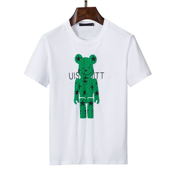 

2022ss spring / summer new designer fashion paris short sleeve t-shirt jacquard alphabet print women's wear men's wear size: m ~ x, White;black