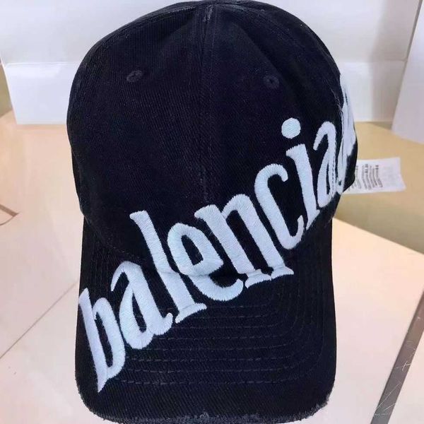 

luxury designer 2022 new spring and summer synchronous new paris embroidered letters men's and women's baseball caps sunscreen gra, Blue;gray