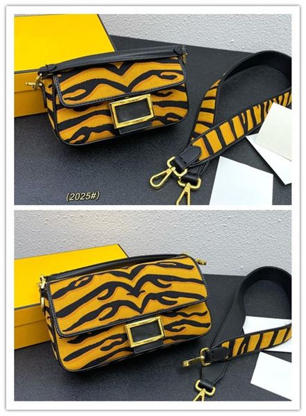 

designer designer zucchino zucca canvas mamma baguette shoulder bag tiger motif unborn calf