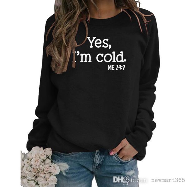 

retail women t-shirt letter round neck tee pullover long sleeve sweater, White