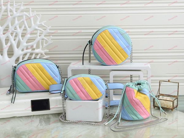 

more colors luxury bag marmont women handbags silver chain shoulder bags crossbody messenger purse
