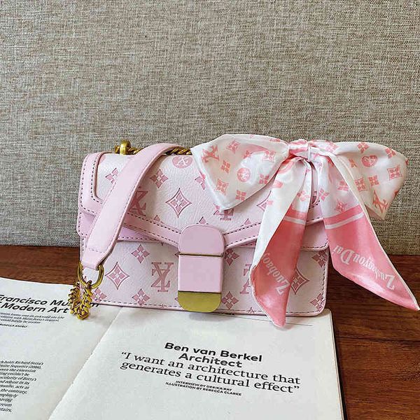 

handbag summer pearl chain high sense versatile one shoulder small square