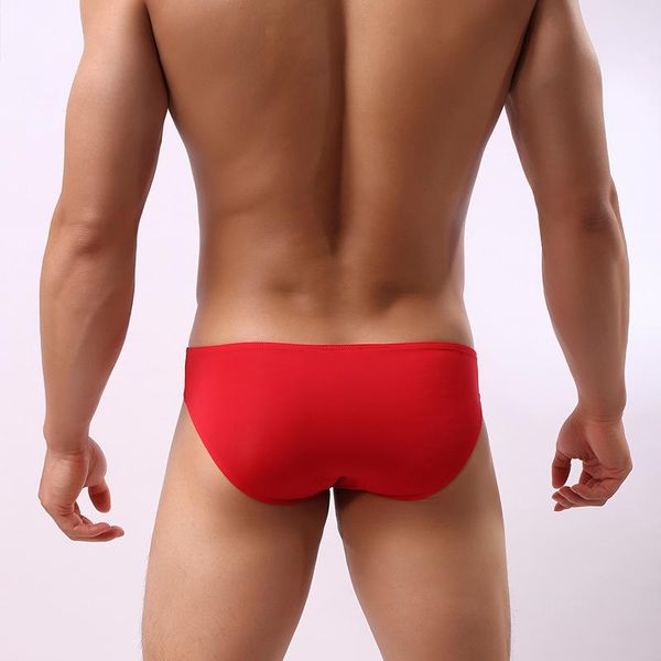 

underpants selling men s underwear elephant nose jj briefs pants ice silk comfortable male, Black;white