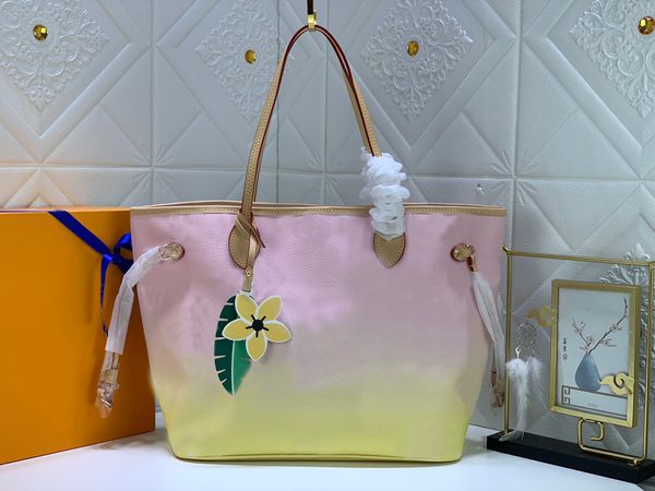 

naverfulls luxurys designers totes leather oxidate fashion sac handbags for women shoulder bag tote with pouch wallet tahitienne mm woman sh
