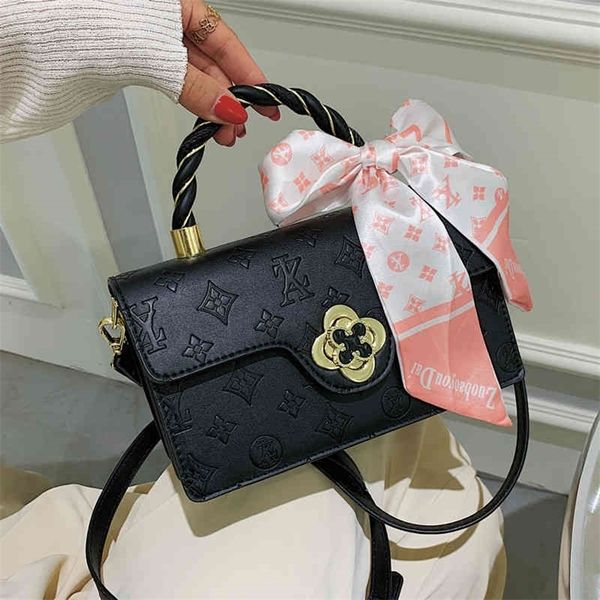 

small bag female 2022 new fashion korean women's bag one shoulder handbag embossed messenger small square bag bags 80% off store online