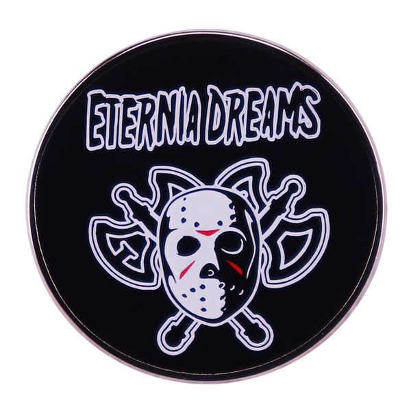 

killer mark dream brooch metal badge bag accessories, Blue