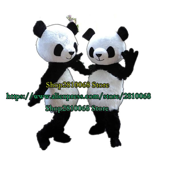 

mascot doll costume panda mascot costume cartoon set party game advertising carnival halloween christmas easter size 1236, Red;yellow