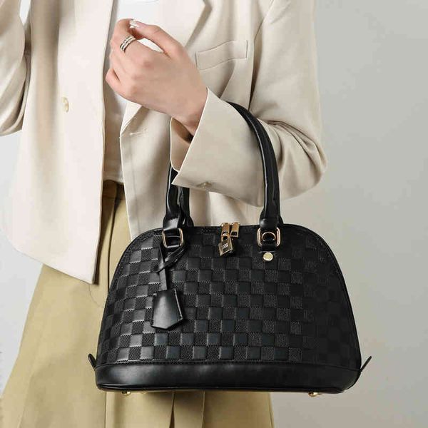 

ladies fashion luxury brand tide bag wholesale shell 2022 new s handbag plaid single shoulder diagonal