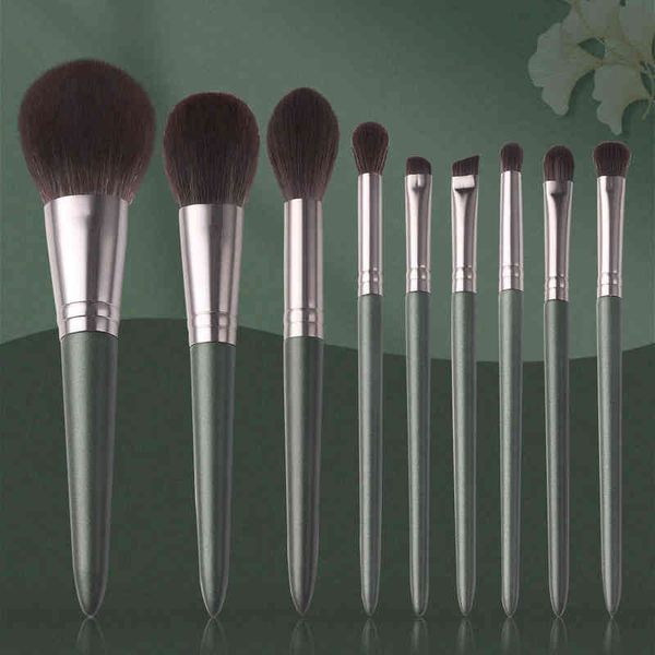 Make-up-Tools Make-up-Pinsel-Set Make-up 9 Qualität Lidschatten Augencreme Eyeliner Stiftwerkzeuge 220423