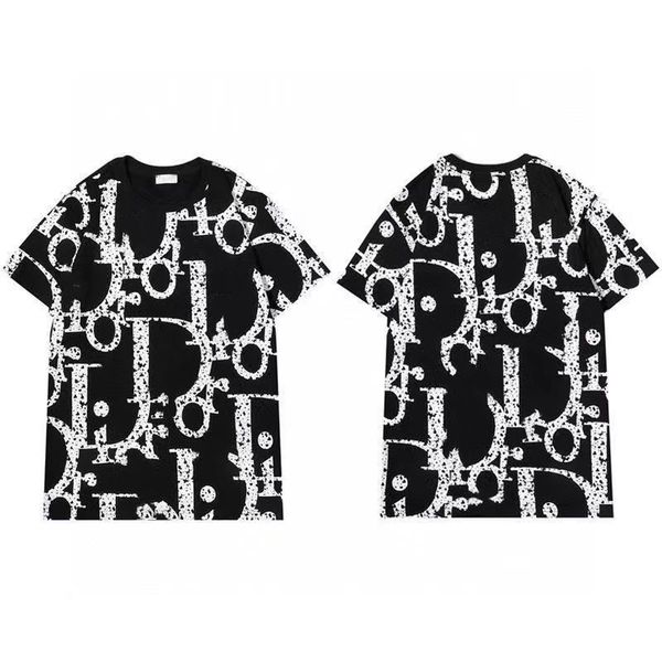 

childrens t-shirts summer kid t-shirt short sleeve shirt child clother baby girls boys with letters pattern clothes tee 90-160 black white, Blue