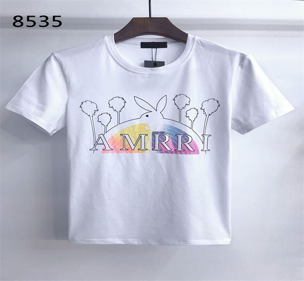 

22ss man summer mens women designers t shirts loose tees fashion brands man s casual shirt luxurys clothing street shorts sleeve clothes ts, White;black