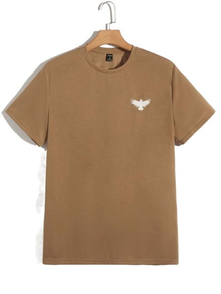 

men eagle print tee s3nf#, White;black