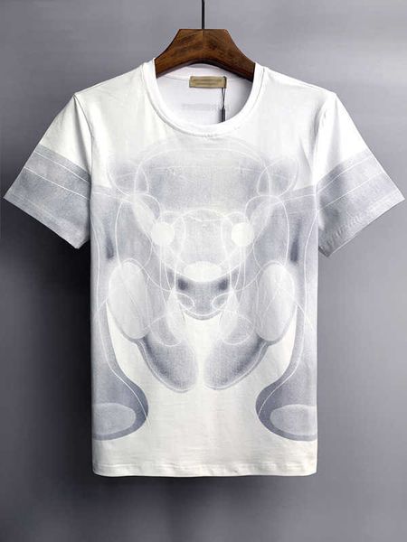

men's t-shirt designers stylist casual summer breathable clothing men's women's clothing couples t-shirts, White;black