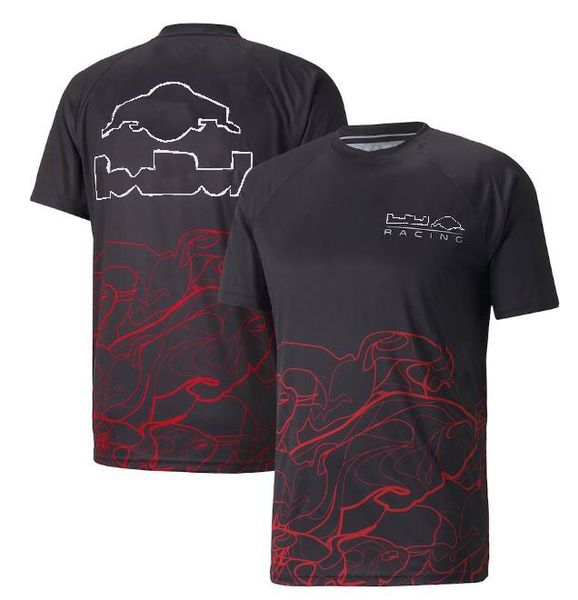 

2022 new f1 racing t-shirt, summer team sports round neck short sleeve shirt