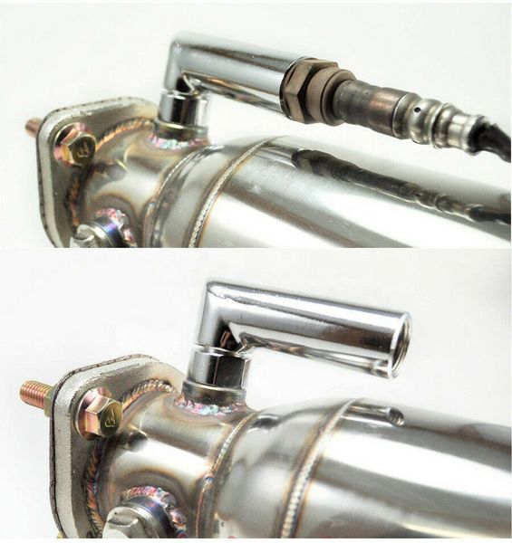 

o2 oxygen sensor angled extender spacer universal 90 degrees bung extension m18x1.5 wholesale