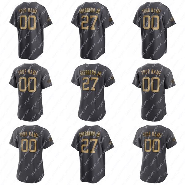 Camisa All-Star Game 2022 Miguel Cabrera Jose Trevino Luis Arraez AndrEs Gimenez Jose Ramirez Xander Bogaerts Corey Seager Byron Buxton Kyle Tucker George Springer