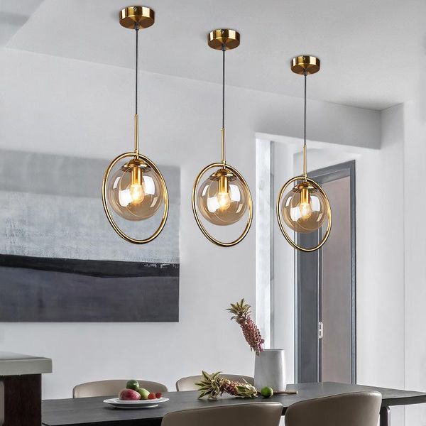 Lâmpadas pendentes feijões mágicos Um restaurante buffet de quarto a lâmpada da cama de cabeceira LUZ LUZ FUNCIMENTO CHANDELIERPELE