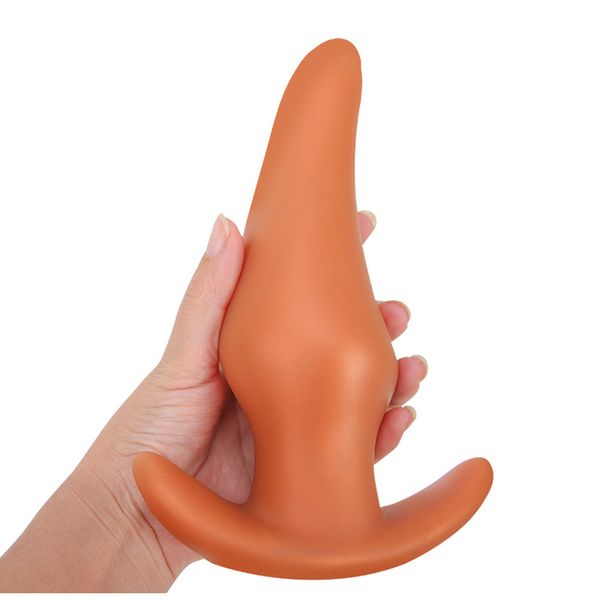 4 Size Silicon Big Anal Butt Plug Erwachsene sexy Spielzeug für Männer Frau Unterwäsche Buttplug Dildo Masturbador Wearable Anus Dilatador