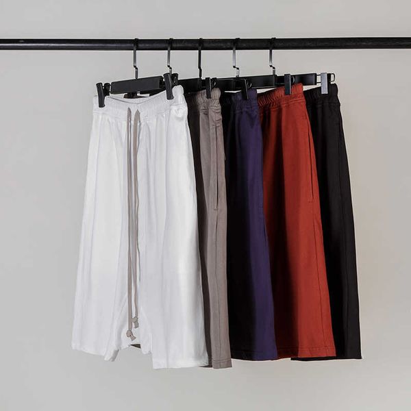 

men's shorts ro style versatile thin basic 5-point harun suspension pure cotton 6-point pants short pants men's multi-color option, White;black