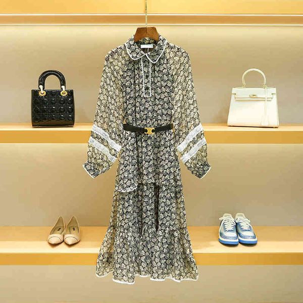 

c's spring dress pure desire women's french daisy floral, Black;gray