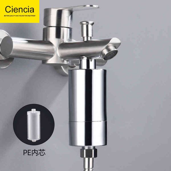 

bath accessory set household pre shower filter soft water faucet purifier bath qsrn