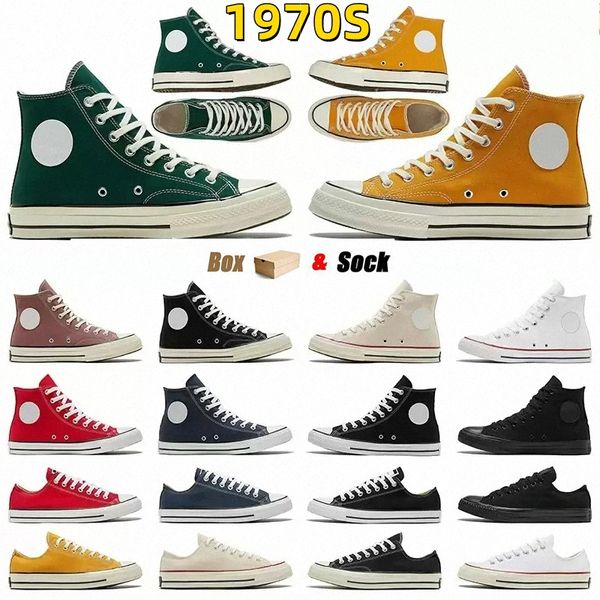 

classic casual 1970s canvas shoes men womens high low all stars sneakers chuck 70 chucks 1970 platform black logo 35-44 f7dt#