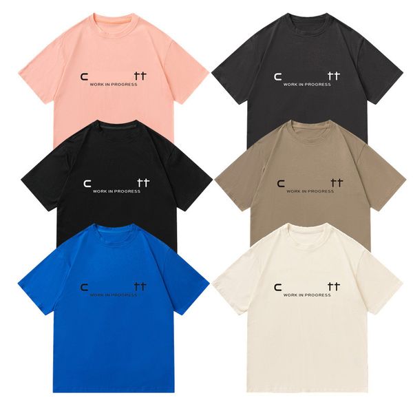 

mens t shirt carhartttshirts letter printing for men women short sleeve tee shirt cotton tees crew neck, White;black