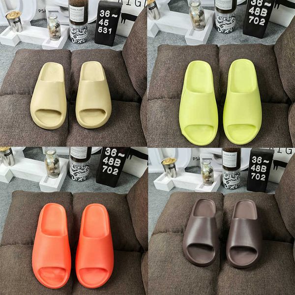 

yucheng01 2022 men women onyx slipper sulfur sandals sand earth brown orange slippers bone mens resin black outdoor fashion slippers
