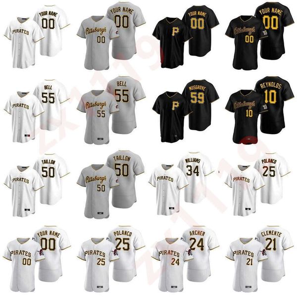 

21 Pittsburgh Men Women kids Chris Archer Corey Dickerson Josh Bell Cole Tucker Jameson Taillon Jung Honus Pirates baseball Jerseys, As pic