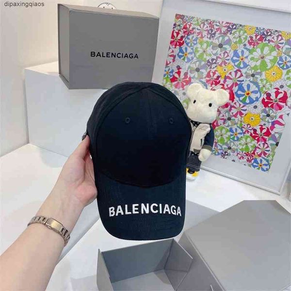 

balencaigass ball caps designer ball letter embroidered small sunscreen women's versatile hardduck tongue children 9er0, Blue;gray