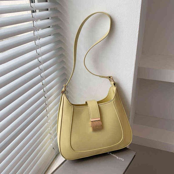 

evening bags luxury crossbody for women shopper bolsas fashion lady leather korean simple designer women's shoulder bag 2022 new 220705