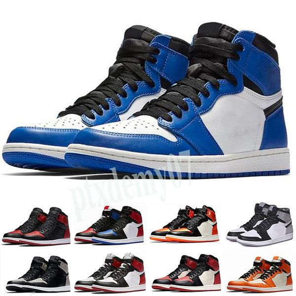 

without box 1 chicago high og red white men shoes 1s i sports sneakers trainers 5-12 whole size 36-46 p07249y, Black;brown