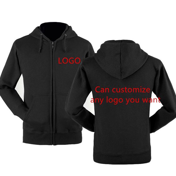 Hoodies Männer Jacke Benutzerdefinierte Auto Anime Druck Herren Streetwear Fleece Zipper Lustige Drucken Sweatshirts Hip Hop Harajuku Trainingsanzug 220615