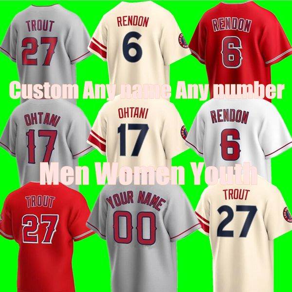 

2022 new los men women youth mike trout shohei ohtani jersey angeles anthony rendon baseball jo adell jared walsh david fletcher angels jack, Blue;black