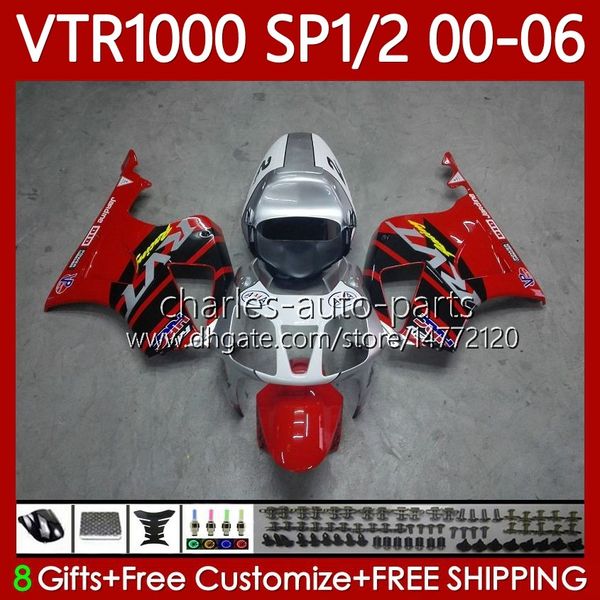 VTR1000 Feeding for Honda Red Lustroso Novo VTR-1000 RC51 00 01 02 03 2004 2005 2006 98HC.76 VTR 1000 SP1 SP2 2000 2001 2002 2003 04 05 06