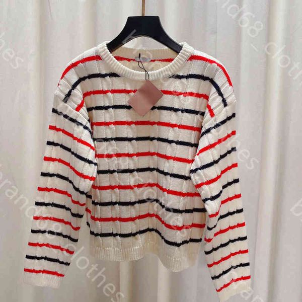 

designer women knit long sleeve sweaters crochet mujer logo brand autumn girls clothes wool knitted sweaters striped womens pullovers hoodie, White;black