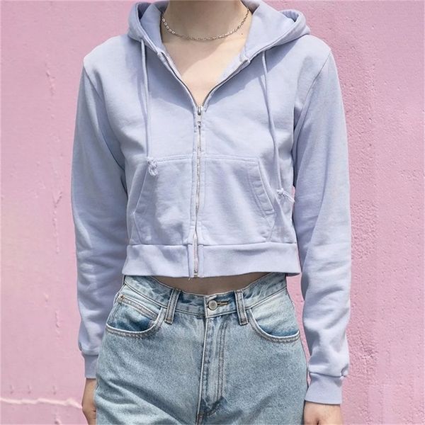 

slim girls hooded short jackets 2020 fashion ladies soft cotton coats stylish female elegant jacket cute women coat chic lj200813, Black;brown